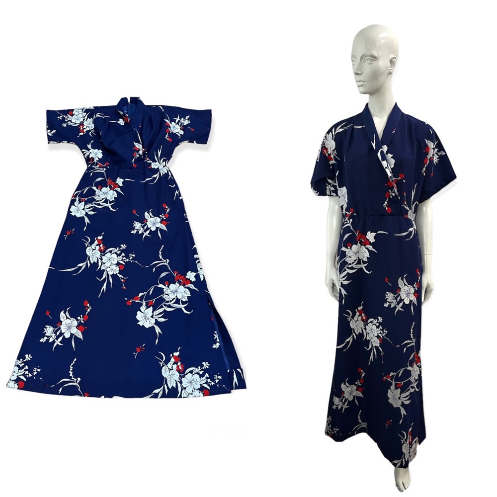 Vintage American Airlines Stewardess Kimono Uniform